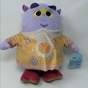 Oracle Sunny from “Spellbound”. Purple Plush Toy with Yellow and Pink Outfit